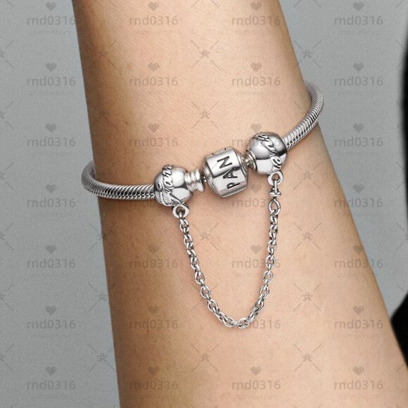 Pandora Family Forever Safety Chain Charm - Picture 2 of 2